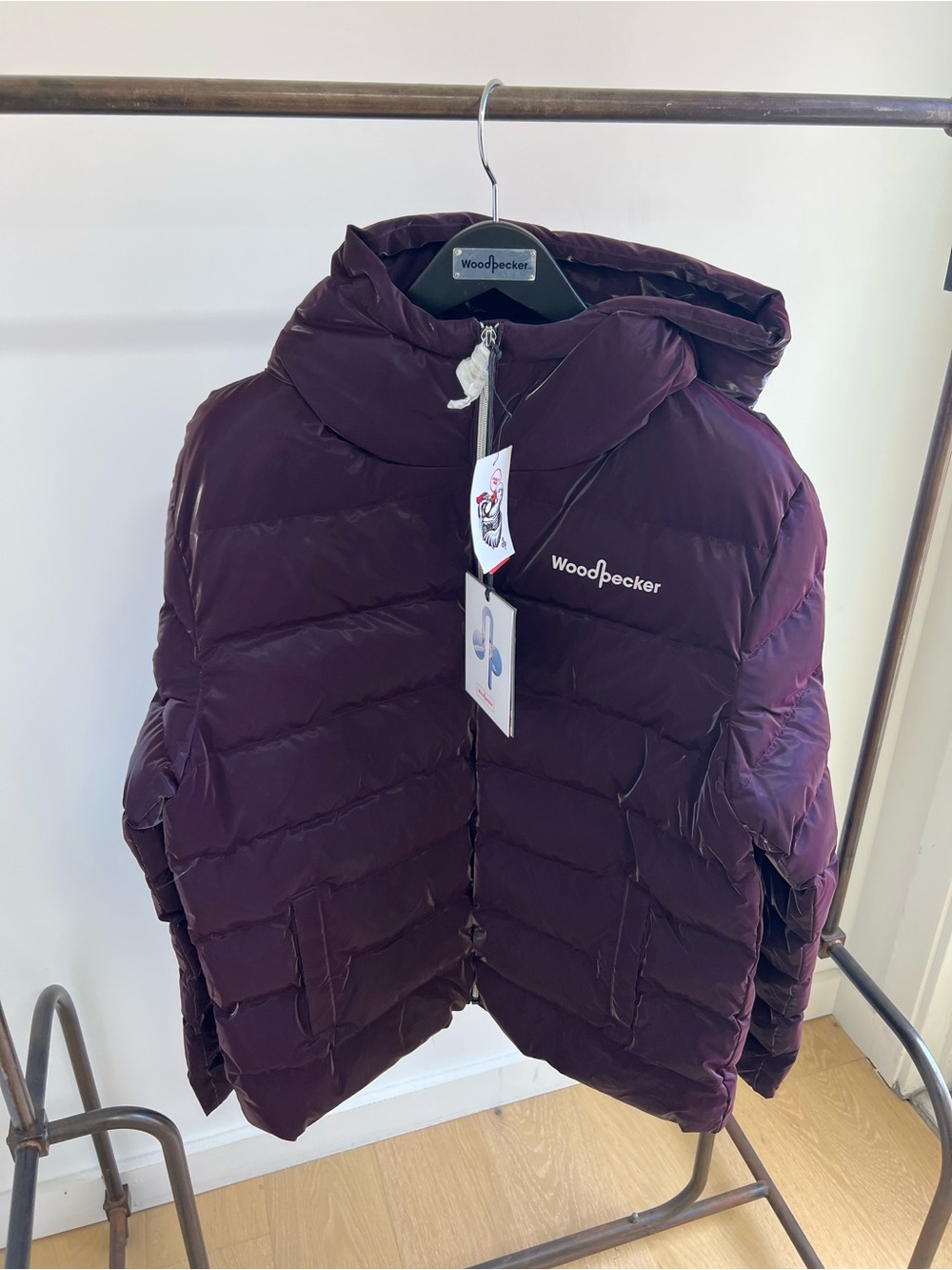 WOODPECKER MENS PUFFER COAT SIZE XL NWT